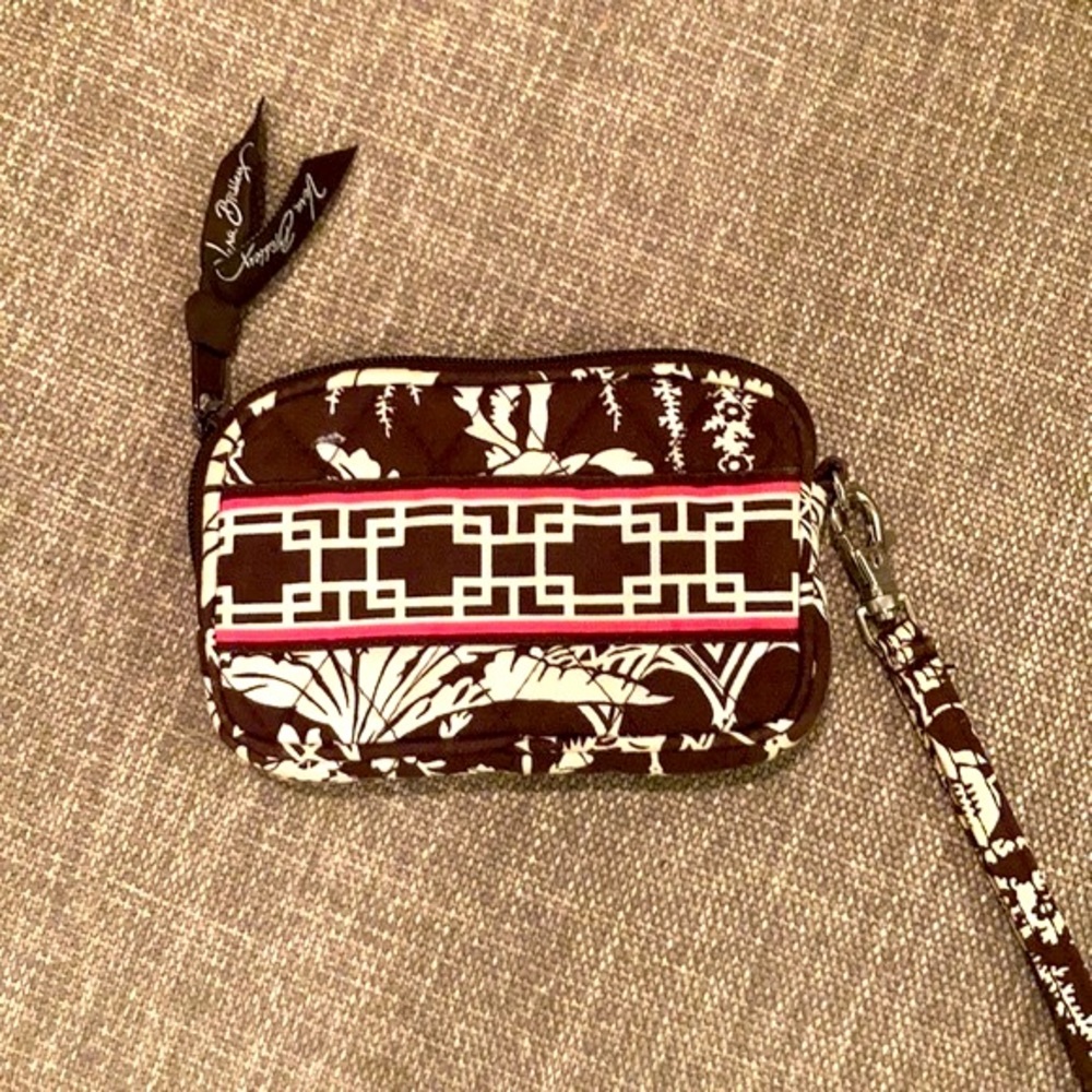 Vera Bradley Imperial Toile Wristlet.